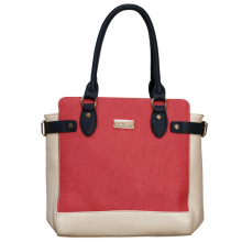 Henley Evie Bag - Pink/ Cream/Navy